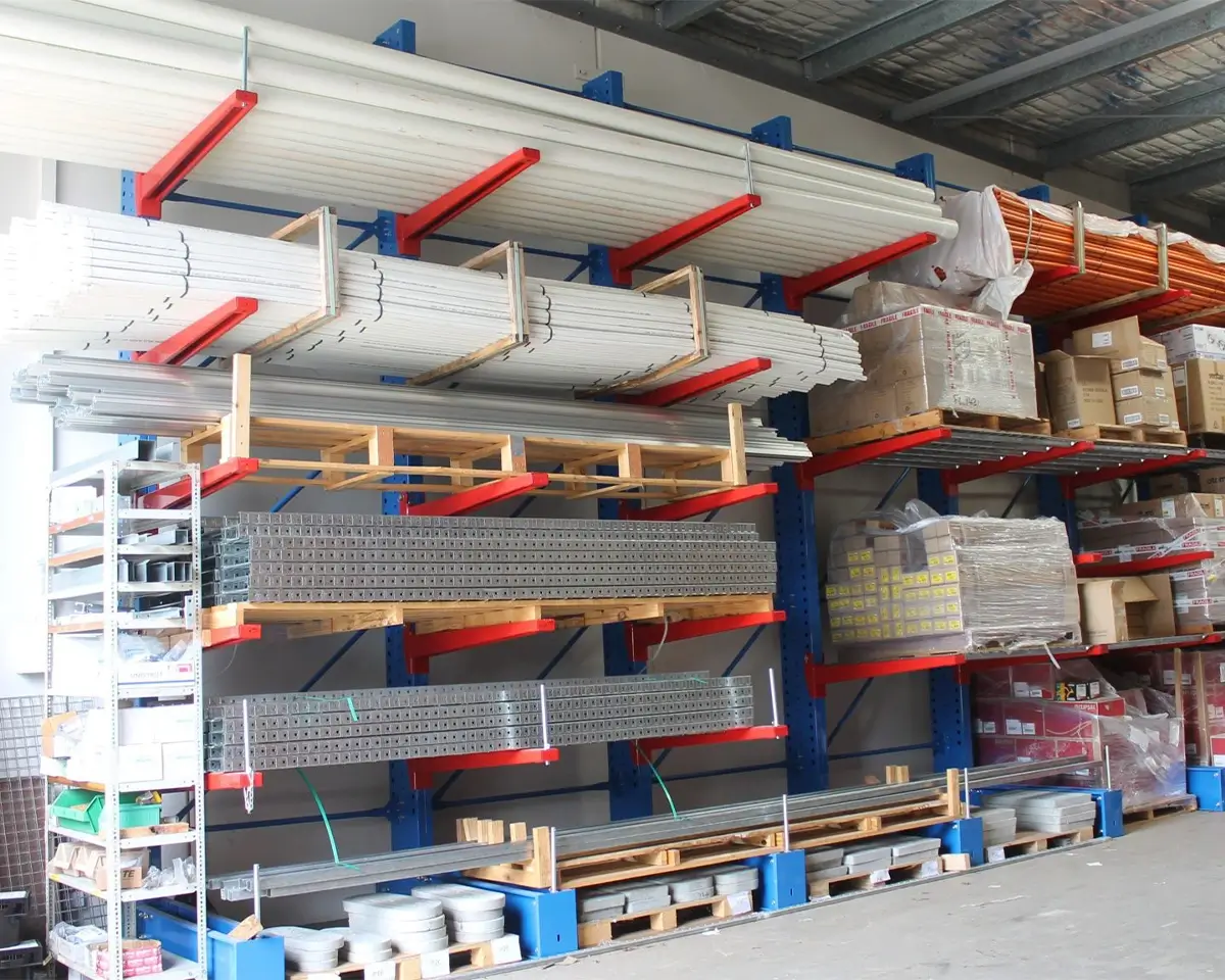 Cantilever racking system in Dubai, UAE | Shelving and racking supplier ...